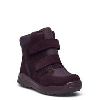 Urban Mini Bootsit Nauhalliset Saapikkaat Punainen ECCO