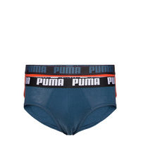 Puma Basic Brief 2p Y-sepalus Briefs Alushousut Sininen PUMA