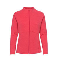 W Cloudspun Full Zip Outerwear Sport Jackets Vaaleanpunainen PUMA Golf