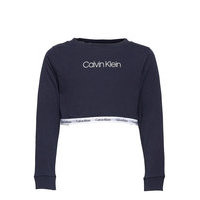 Ls Top T-shirts Long-sleeved T-shirts Sininen Calvin Klein
