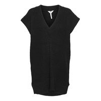 Objhalsey Knit Waistcoat 116 Vests Knitted Vests Musta Object