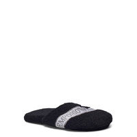 Men'S Woven Slippers Aamutossut Tohvelit Musta Emporio Armani