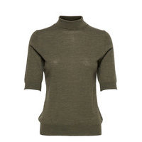 Fellini - Damir T-shirts & Tops Knitted T-shirts/tops Vihreä SAND