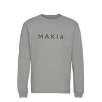 Oksa Long Sleeve T-shirts Long-sleeved Harmaa Makia