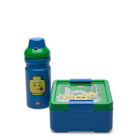Lego Lunch Set Iconic Boy Home Meal Time Lunch Boxes Sininen LEGO STORAGE