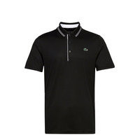 Mens S/S Polo Polos Short-sleeved Musta Lacoste