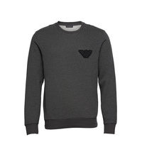 Men'S Knit Sweater Svetari Collegepaita Harmaa Emporio Armani