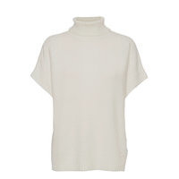 5210 - Izadi Roll Neck T-shirts & Tops Knitted T-shirts/tops Valkoinen SAND