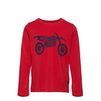 Finlay T-shirts Long-sleeved T-shirts Punainen Joules