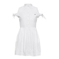 Embroidered Shirt Dress Lyhyt Mekko Valkoinen Superdry