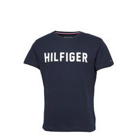Cn Ss Tee Hilfiger T-shirts Short-sleeved Sininen Tommy Hilfiger
