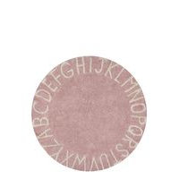 Round Abc Nude Vintage-Natural/Vintage Nude-Natura Home Kids Decor Rugs And Carpets Vaaleanpunainen Lorena Canals