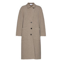 Women Great Coat Boiled Wool Outerwear Coats Winter Coats Beige Harris Wharf London