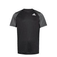 Club T-Shirt T-shirts Short-sleeved Musta Adidas Performance, adidas Performance