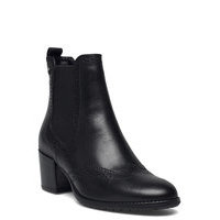 Woms Boots Shoes Boots Ankle Boots Ankle Boot - Heel Musta Tamaris