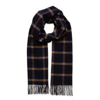 Slftimeool Checkcarf Accessories Scarves Winter Scarves Musta Selected Femme
