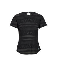 Q Speed Jacquard Short Sleeve T-shirts & Tops Short-sleeved Musta New Balance