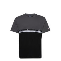 Crewneck T-Shirt T-shirts Short-sleeved Musta Champion