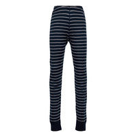 Long Johns Wool Striped Leggingsit Sininen Polarn O. Pyret