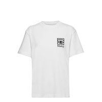 ÖGon T-Shirt T-shirts Short-sleeved Valkoinen Makia