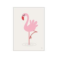 Flamingo Home Kids Decor Posters Monivärinen/Kuvioitu Poster & Frame