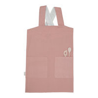 Apron - Old Rose Home Meal Time Baking & Cooking Vaaleanpunainen Fabelab