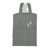 Apron - Chambray Olive Home Meal Time Baking & Cooking Vihreä Fabelab