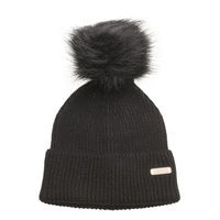 B.Intl Mallory Pom Beanie Accessories Headwear Beanies Musta Barbour