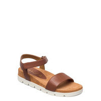 Cepeda_ns Shoes Summer Shoes Flat Sandals Ruskea UNISA