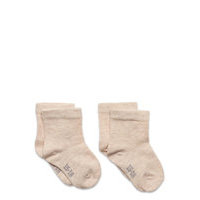 Ankle Sock Socks & Tights Socks Beige Minymo