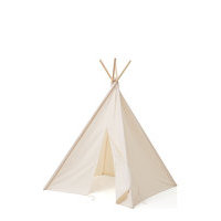Tipi Tent Off White Home Kids Decor Play Tent Valkoinen Kids Concept