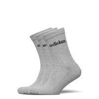 Half-Cushi D Crew Socks 3 Pairs Underwear Socks Regular Socks Harmaa Adidas Performance, adidas Performance