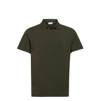 M. Lycra Polo T-Shirt Polos Short-sleeved Vihreä Filippa K
