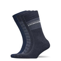 Th Men Sock 4p Tin Giftbox Stripe Underwear Socks Regular Socks Monivärinen/Kuvioitu Tommy Hilfiger