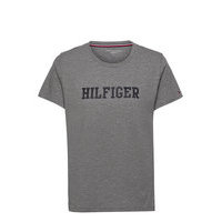 Cn Tee Ss Hilfiger T-shirts & Tops Short-sleeved Harmaa Tommy Hilfiger