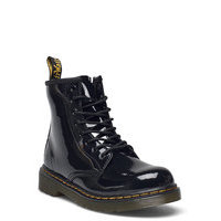 1460 J Black Softy T Bootsit Nauhalliset Saapikkaat Musta Dr. Martens