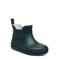 Basic Wellies Short - Solid Shoes Rubberboots Unlined Rubberboots Vihreä CeLaVi