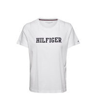 Cn Tee Ss Hilfiger T-shirts & Tops Short-sleeved Valkoinen Tommy Hilfiger