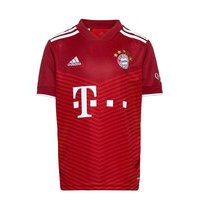 Fc Bayern 21/22 Home Jersey T-shirts Short-sleeved Punainen Adidas Performance, adidas Performance