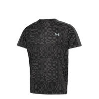 Speed Stride Printed Ss T-shirts Short-sleeved Harmaa Under Armour