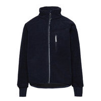 Jacket Windfleece Solid Outerwear Fleece Outerwear Fleece Jackets Sininen Polarn O. Pyret