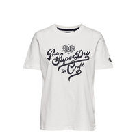 Pride In Craft Tee T-shirts & Tops Short-sleeved Valkoinen Superdry