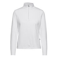 Lds Dunbar Halfzip Fleece T-shirts & Tops Long-sleeved Valkoinen Abacus