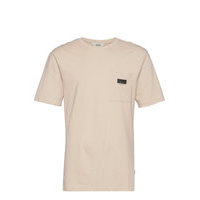 Sdvicente Tee T-shirts Short-sleeved Beige Solid