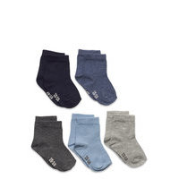 Ankle Sock - Multi Socks & Tights Socks Sininen Minymo