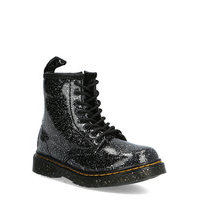 1460 T Black Cosmic Glitter Bootsit Nauhalliset Saapikkaat Musta Dr. Martens