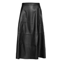 Slmalene Skirt Polvipituinen Hame Musta Soaked In Luxury, Soaked in Luxury
