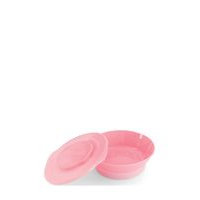 Twistshake Bowl 6+M Pastel Pink Home Meal Time Plates & Bowls Vaaleanpunainen Twistshake