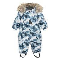 Frosty Baby Overall Outerwear Snow/ski Clothing Snow/ski Suits & Sets Sininen Lindberg Sweden