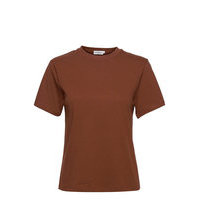 T-Shirt Classic T-shirts & Tops Short-sleeved Ruskea Bread & Boxers